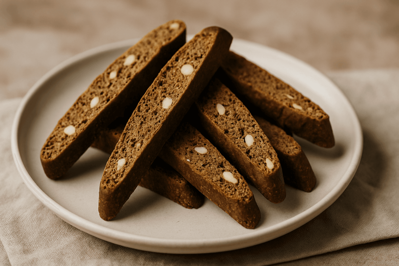 Ballı Yulaflı Biscotti Tarifi