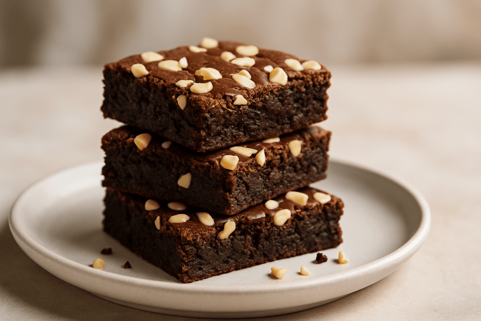 Fudgy Brownie Tarifi (Cevizli)